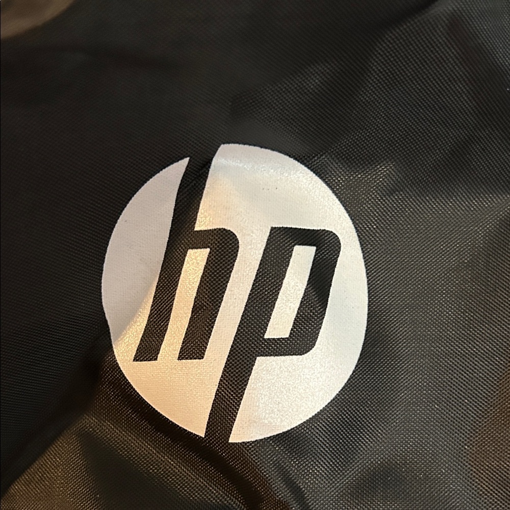 HP Black Drawstring Backpack - Picture 2 of 5